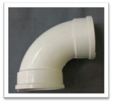 PVC ELBOW  DWV 90 Degree -123 MEGA