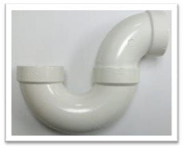 PVC Trap S/Joint Plain DWV White