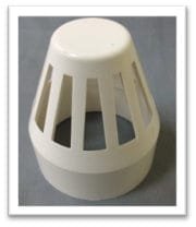 PVC Vent Cap DWV White MEGA