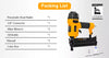 WORKSITE  2 In 1 Combo, 18 Gauge Portable Pneumatic Brad Nailer & Stapler.  Is Ideal For Interior And Exterior Finishing And Trim, Furniture, Cabinetry, Stairs, Baseboards, Shoe And Crown Molding, Window Casings And Moldings Picture Rails -  PNT387