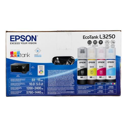 Epson L3250 Multifunctional Wireless Printer which can Print, Copy and Scan C11CJ67301 - 428665 EBUYSTT