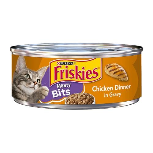 Canned cat food: 24 Pack/16 lb/156 g Friskies 924838