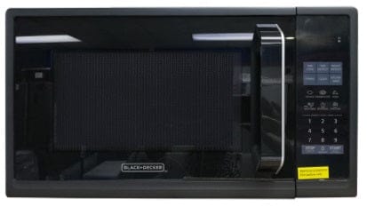 Black And Decker Microwave 0.9 cu - This countertop microwave oven is a smart and elegant choice for the style and feel of your kitchen -  81000481902 Pie's Variety Store