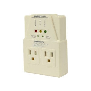 Pipeman's Installation Solution Surge and Lightning Protector A surge protector is a type of electrical socket that  believe it or not protects your device from a surge-PROTECT-J-E2