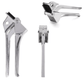 Royal Industries 7 inch Aluminum Garlic Press  This garlic press features pressing nubs that force the garlic through a stainless steel blade. It is extremely easy cleaning and won't leave your hands smelling like garlic all day-ROY GP Hannah's Variety Store