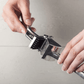 Royal Industries 7 inch Aluminum Garlic Press  This garlic press features pressing nubs that force the garlic through a stainless steel blade. It is extremely easy cleaning and won't leave your hands smelling like garlic all day-ROY GP Hannah's Variety Store