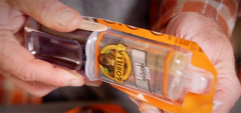 Gorilla Epoxy Syringe 25ml (0.85 OZ), For Incredibly Strong, Permanent, Fast and Gap Filling Bond and Solvent Resistant. Ideal for Wood, Metal, Stone, Ceramic, Glass, Plastic, PVC Sheet, Brick, Concrete, Foam and More - 4200102 MEGA