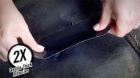 Gorilla Tape Black, Heavy Duty and Double Thick. Ideal for Indoor and Outdoor use and Made to Stick to Rough, Uneven, Unforgiving Surfaces like Wood, Stone, Stucco, Plaster, Brick and More MEGA