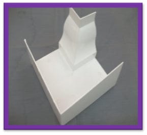 AMANCO Gutter Inside Angle - 352512 MEGA