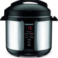 Cuisinart 6 Quart 1000 Watt Electric Pressure Cooker (Stainless Steel) This unit traps steam inside, which builds up pressure to create hotter temperatures, and its tight seal locks in heat giving great-tasting meals - CU-CPC-600 Pie's Variety Store