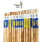 Eterna Wooden Broom Handle fits into your mop, broom or floor squeegee, has a larger diameter handle lets you sweep or scrub more aggressively - GP51 MEGA