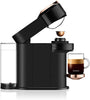 Nespresso by De'Longhi Vertuo Next Coffee and Espresso Machine (Rose Gold) brews drinks using coffee capsules, each of which includes a barcode that automatically adjusts the brewing parameters for ideal extraction - NESC-408-1030