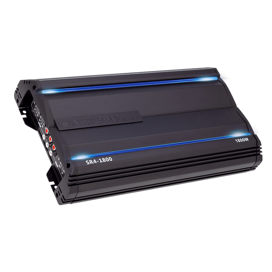 SOUNDSTREAM SR4.1800 AMPLIFIER We’re in a time where small is in.Smaller, more economical vehicles are more and more desirable-SSA