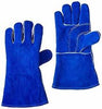 TRUPER Heavy Duty Leather Welding and Blacksmith Gloves, Long Safety Cuff. One-Size with Reinforced Palm and sewn with Kevar Thread - 15246