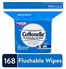 COTTONELLE FLUSHABLE WIPES TRAVEL 14CT - CWT14CT Pie's Variety Store