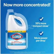 CLOROX BLEACH HALF GAL 2L - CBHG2L Pie's Variety Store