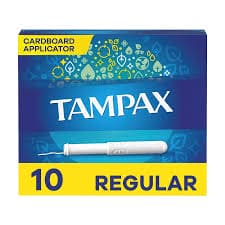TAMPAX TAMPONS SUPER 10CT - TSURE10 Pie's Variety Store