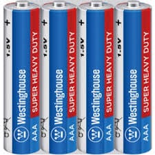 Westinghouse Super Heavy Duty Batteries AAA 4PK - 67943675037