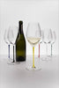 Riedel Fatto A Mano Champagne Wine Glass (Set of 6) is a great match for any wine you plan on pouring, from Cabernet Sauvignon, Merlot and Shiraz to Chardonnay, Pinot Grigio, and Sauvignon Blanc - 7900/28P