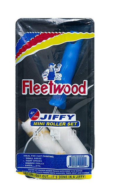 Jiffy Roller Set Mini. 4 Fleetwood