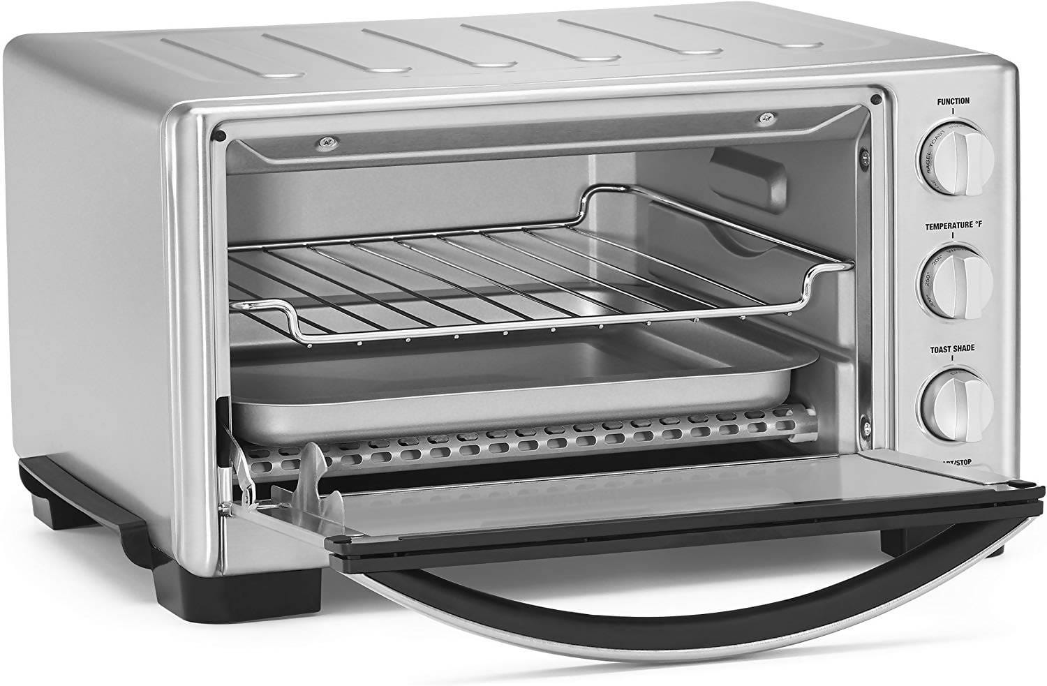 Cuisinart Toaster Oven Broiler (Silver) - CU-TOB-1010