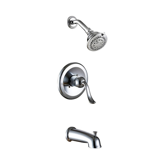 Aquarius Pressure Balanced Bathtub & Shower Mixer, CHROME - T101-CP MEGA
