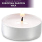 Yummi Unscented Tealights 100pc White, Smokeless, Dripless & Long Lasting Paraffin Tea Candles | Small Votive Mini Tealight Candles for Home, Pool, Shabbat, Weddings & Emergencies - 6991 dayana sifontes