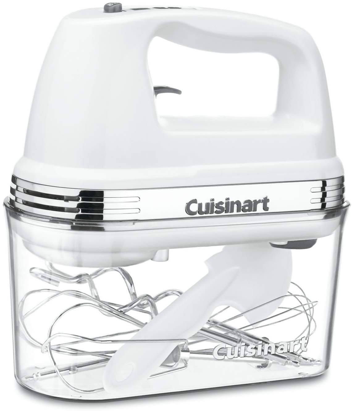 Cuisinart Power Advantage Plus 9-Speed Handheld Mixer with Storage Case (White) - CU-HM-90S Pie's Variety Store