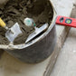 Durable, Heavy Duty, Black Construction Bucket: Perfect for use in carrying cement or tools on the construction site - HD581 MEGA