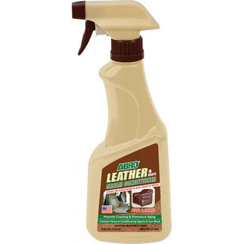Preserves, Moistures and Restores Leather and Vinyl  • Contains Natural Sun Block For Protection  • Prevents Fading, Cracking and Premature     Aging of Any Leather