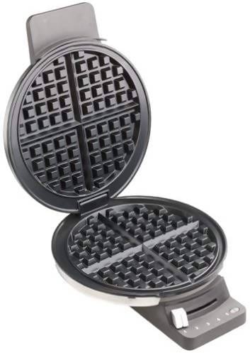 Cuisinart Round Classic Waffle Maker (Silver) - CU-WMR-CA Pie's Variety Store