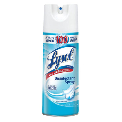 Lysol Disinfectant Spray, Crisp Linen Scent 12.5 OZ - 8309880