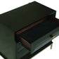 Formosa 3-Drawer Rectangular Nightstand Americano And Rose Brass Collection: Formosa SKU: 222842 coastmega