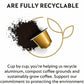 Nespresso Volutto Deccaffiento is delightfully sweet and smooth. It is a blend of pure and lightly roaster Arabicas from South America which reveals sweet and biscuity flavours, reinforced by a hint of acidity and a fruity note - NESC-1072 Elegant AccScents