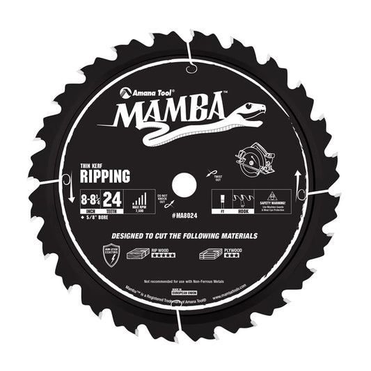 MAMBA SAW BLADE (AMANA TOOLS) #MA8024 MEGA