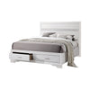 Miranda Queen 2-Drawer Storage Bed White - 205111Q