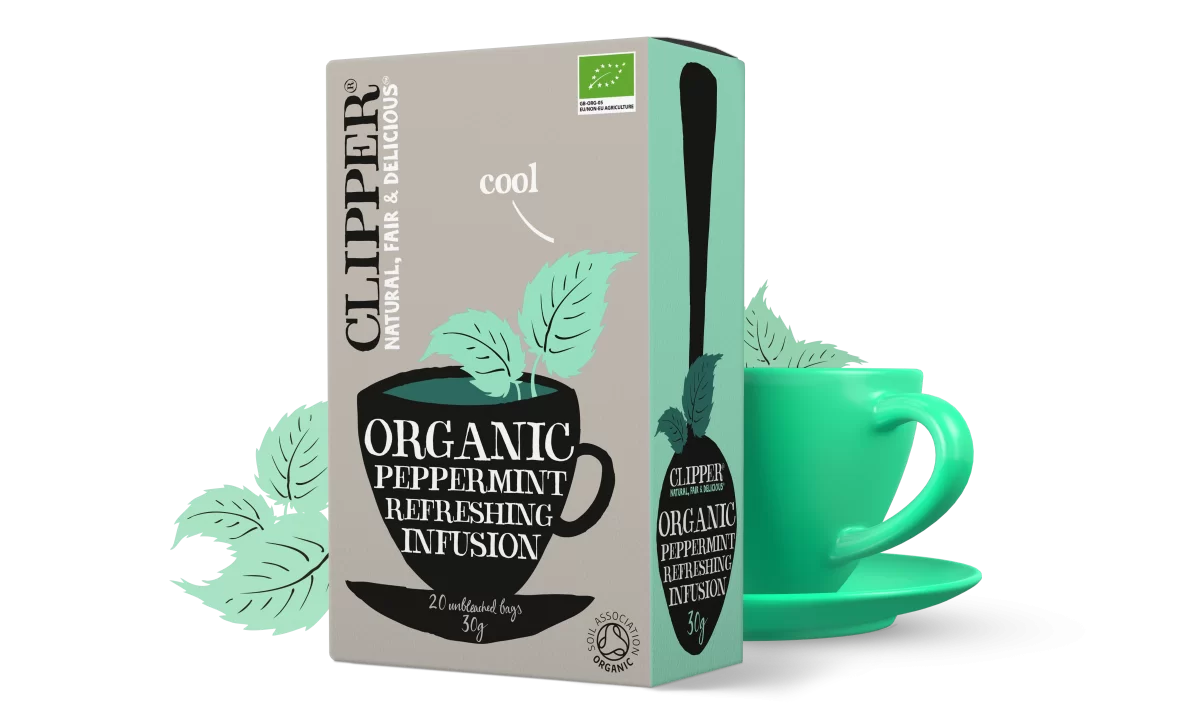 Clipper Organic Peppermint/Chamomile (20 Tea Bags) made with pure natural ingredients with only the highest-quality sources, add nothing artificial-5021991941795 Hannah's Variety Store