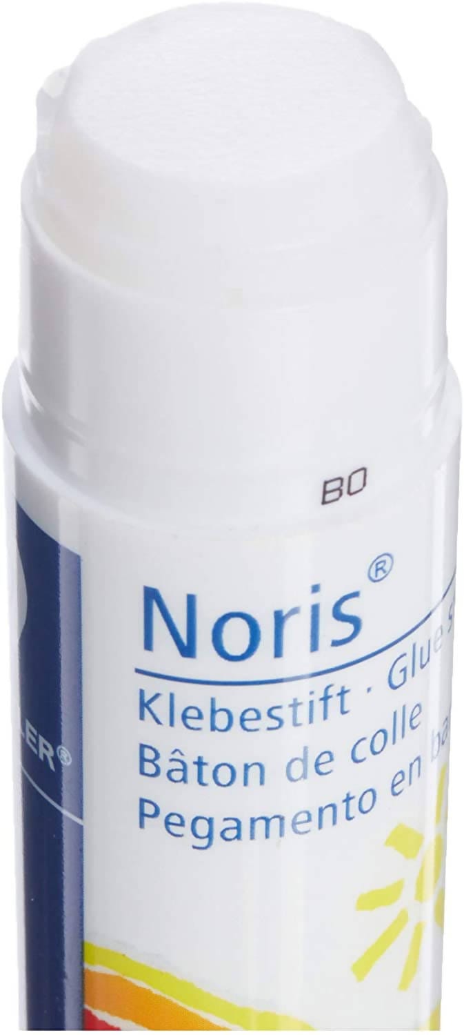 Staedtler ﻿Noris Club Large Glue Stick is multi-purpose for bonding paper, cardboard, photos, labels, fabric, plastic and many other surfaces - 960 40S1 Pie's Variety Store