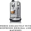 Nespresso Volutto Deccaffiento is delightfully sweet and smooth. It is a blend of pure and lightly roaster Arabicas from South America which reveals sweet and biscuity flavours, reinforced by a hint of acidity and a fruity note - NESC-1072