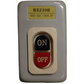 Brown Usa Push Button switch A push button switch is a mechanical device used to control an electrical circuit in which the operator manually presses a button to actuate an internal switching mechanism-BREL0057 Hannah's Variety Store