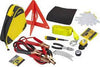 Stanley Emergency Kit 15 piece Kit- Includes Booster Cables, Tire Gauge/Air Compressor, Gloves, Triangle, LED Headlamp, Duct Tape & Tie Down and Emergency Poncho.-  504800