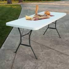 Lifetime Fold In Half Light Commercial Table, 8 Feet, White Granite Designed for Indoor and Outdoor use- 807322 dayana sifontes