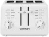 Cuisinart 4-Slice Compact Toaster (White) - CU-CPT-142