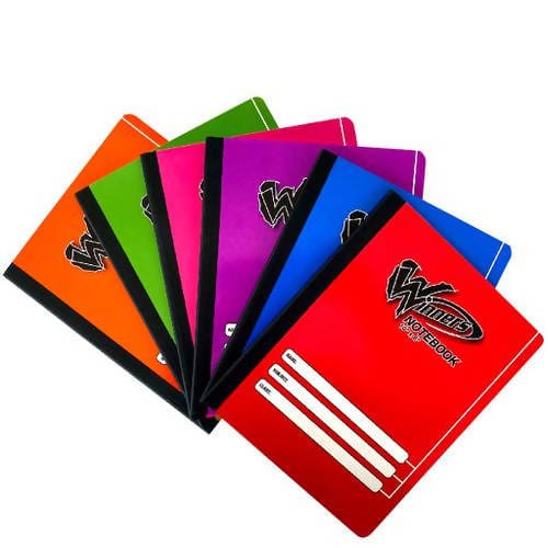 John Dickinson Hard Cover Notebook 6 pk Designed to withstand long term use the take along notebook keeps up with busy schedules, from home to class and back again - 273906 Hannah's Variety Store
