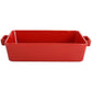MARTHA STEWART 2PC BAKER SET RED RECTANGULAR & SQUARE - NT-04302 Pie's Variety Store