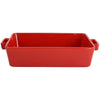 MARTHA STEWART 2PC BAKER SET RED RECTANGULAR & SQUARE - NT-04302