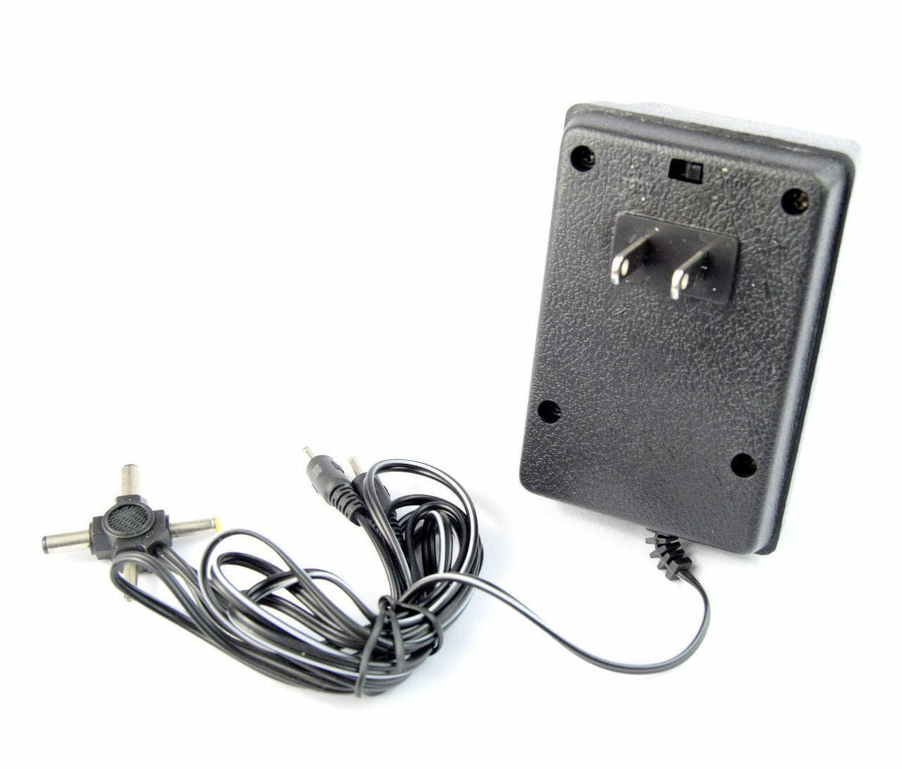Nippon Universal AC/DC Adapter 1000mA Univeral AC/DC Adapter With 6 Tips From 1.5V To 12VDC .The universal 100 mA AC-DC adapter comes with 6 plugs-DV-1000 Hannah's Variety Store