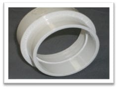 PVC Reducing Bushing SCH 40 White