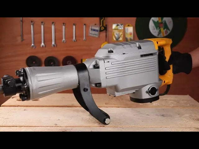 WORKSITE Industrial Hammer Demolition 1600W Power Hammer Drills 45J Electric Demolition Breaker Hammer Drill - ERH243 Worksite Power Tools