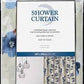 UBL Shower Curtain Printed 180 x 180cm - For your Bathroom or Shower - MA0003 ebuystt